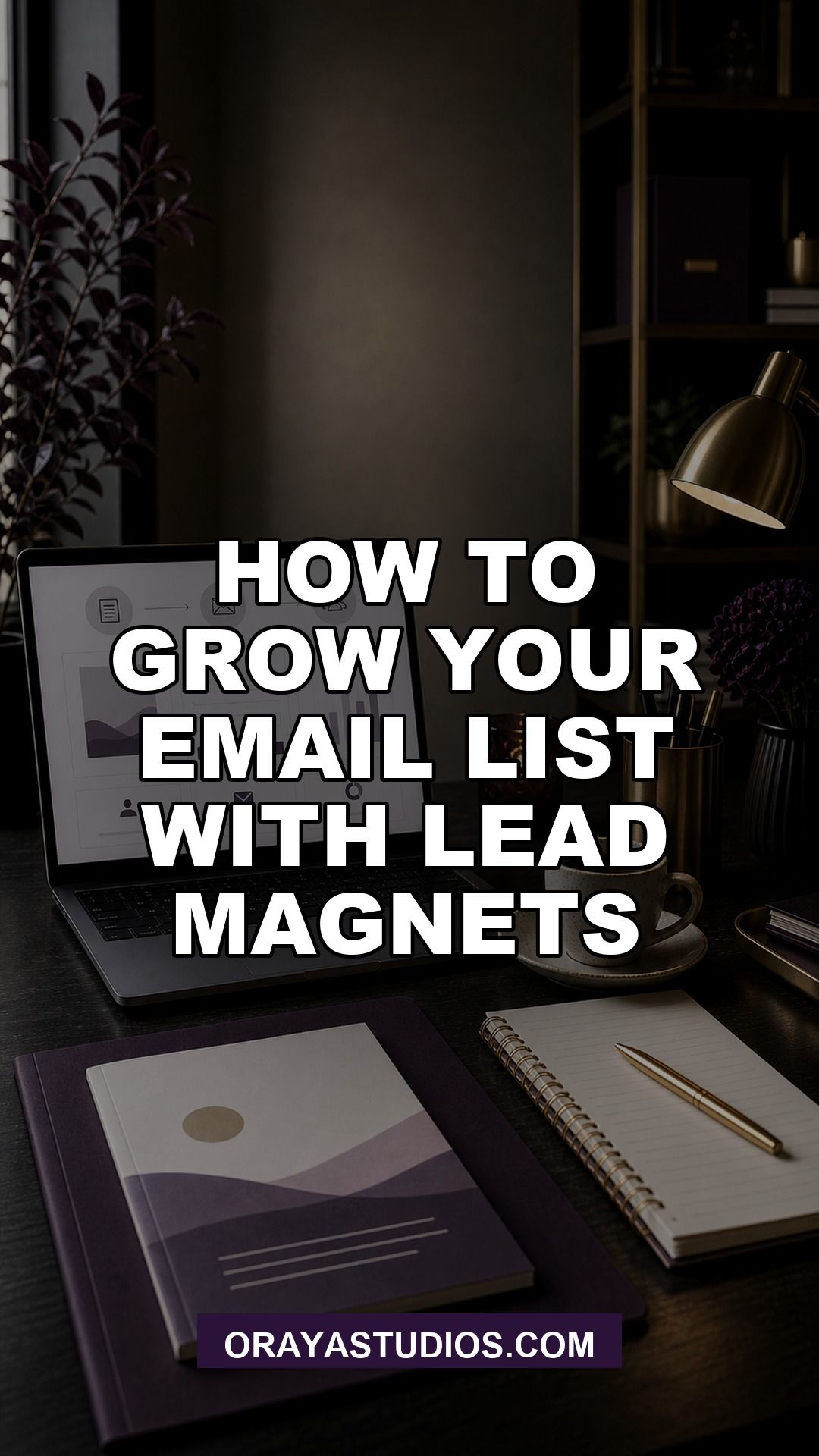 How To Grow Your Email List With Lead Magnets featured image for Oraya Studios