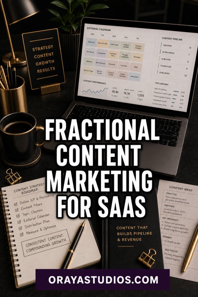 Fractional Content Marketing for SaaS: 2026 Guide