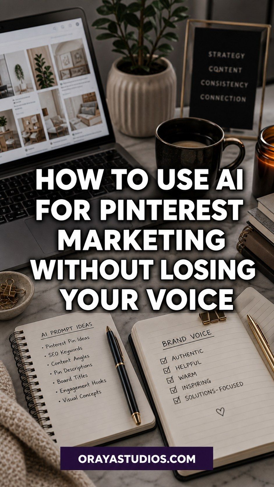 How to Use AI for Pinterest Marketing Without Losing Your Voice