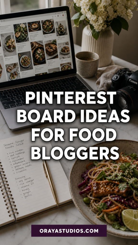 Pinterest Board Ideas Every Food Blogger Needs