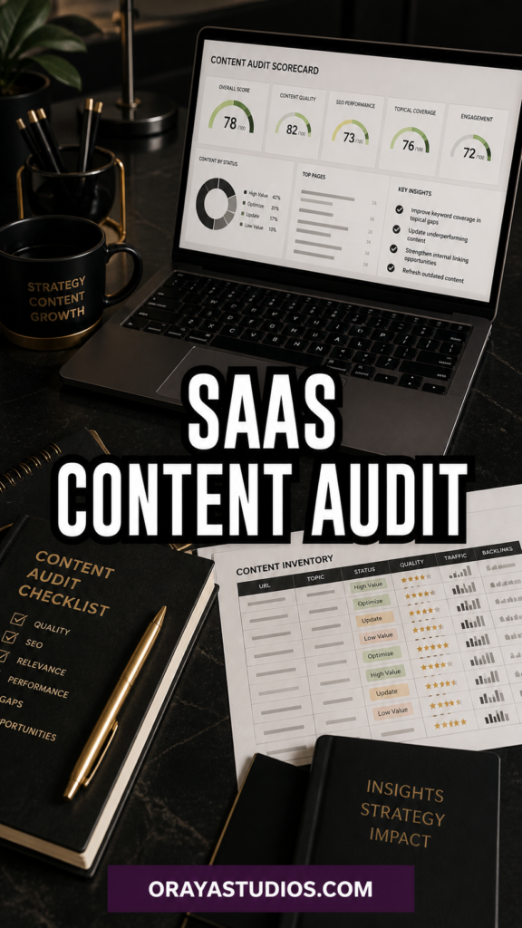 SaaS Content Audit 2026: 4-Category Scorecard