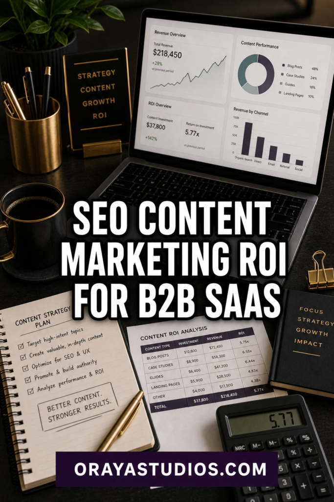 SEO Content Marketing ROI for B2B SaaS: 2026