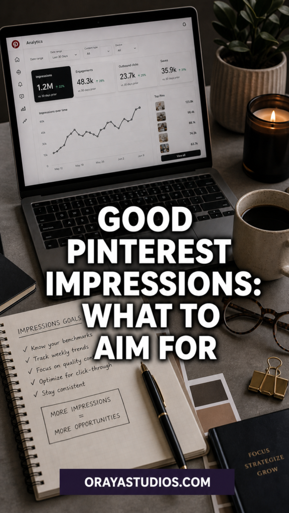What is a Good Number of Impressions on Pinterest?