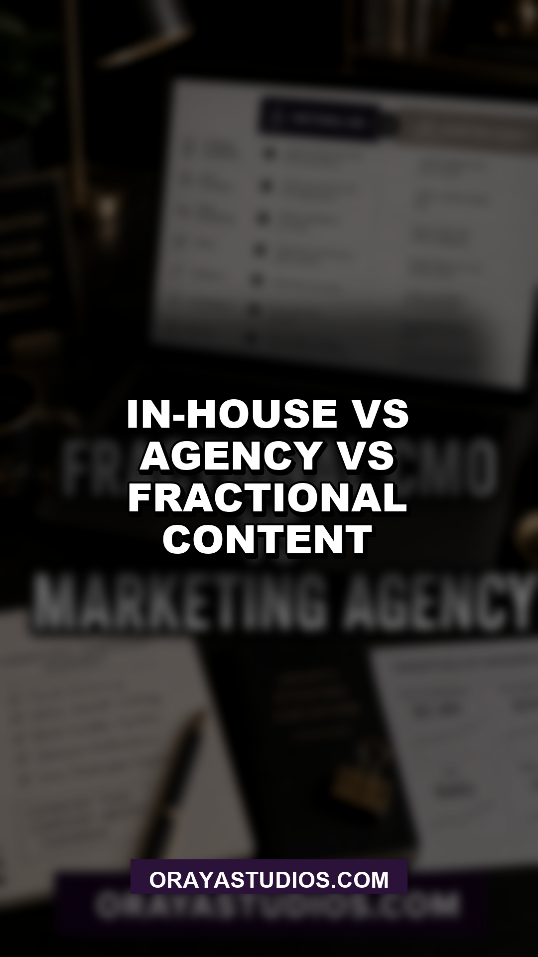 In-House vs Agency vs Fractional Content: SaaS Guide
